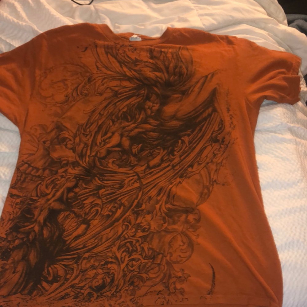 vintage skull tee